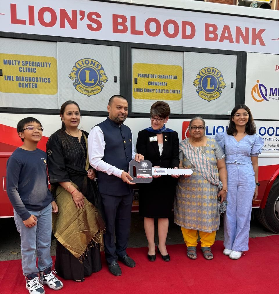 MP Financial Services donates medical van to Lions Blood Bank